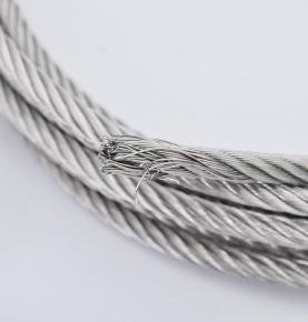 SS316L 304 Stainless Steel Wire Mesh Rope